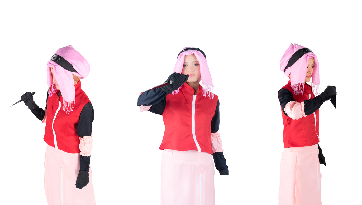 Hijab wig Sakura